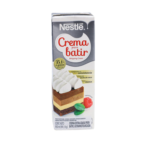 Crema para batir ultrapasteurizada Nestlé