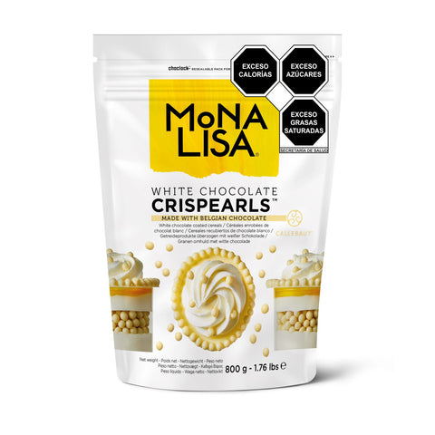 Crispearls chocolate blanco mona lisa