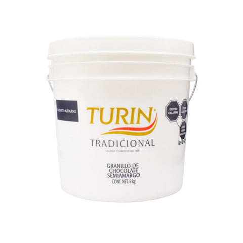 Turín® Granillo de Chocolate Semiamargo Tradicional