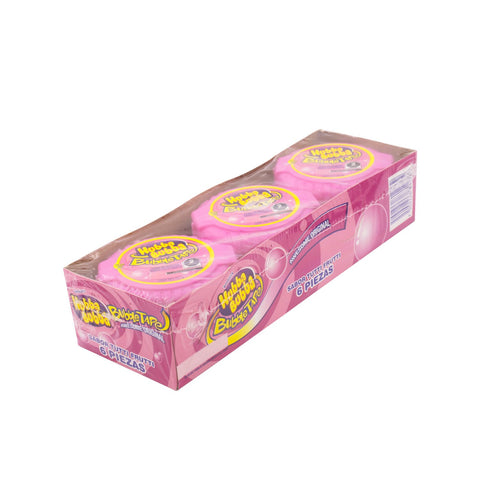 Hubba Bubba goma de mascar sabor tutti frutti 6 Piezas.