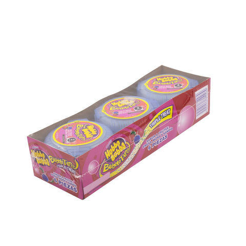 Hubba Bubba® Goma de Mascar Sabor Fresa, Mora y Sandía