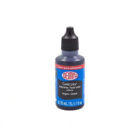 Color Negro Gelicolor 35 ML.Deiman