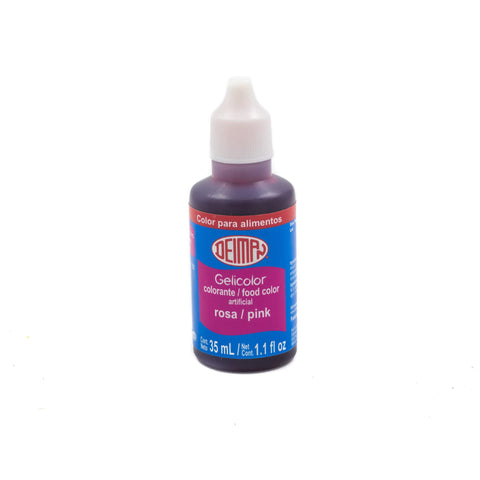 Color Rosa Gelicolor 35 ML. Deiman