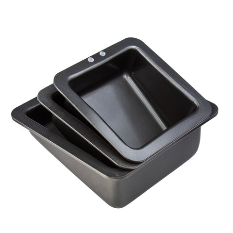 Molde para pastel topsy cake pan 3 piezas