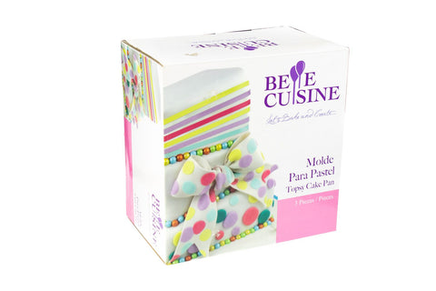 Molde para pastel topsy cake pan 3 piezas