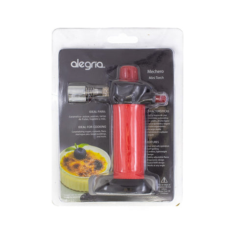 Mechero mini torch color rojo