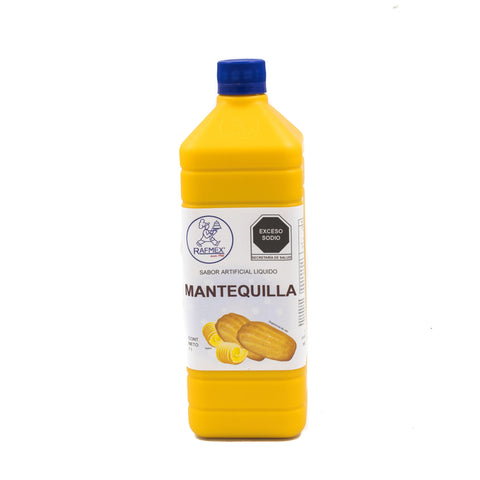 Sabor Mantequilla Liquida Rafmex 1 Lt.