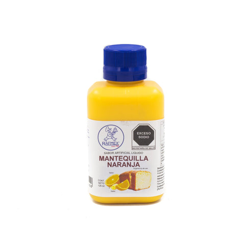 Sabor Mantequilla Naranja Rafmex 125 ML.