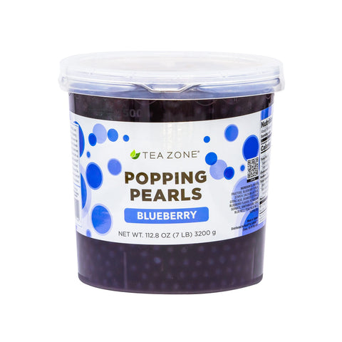 Popping Pearls Tea Zone® Sabor Blueberry – Cubeta