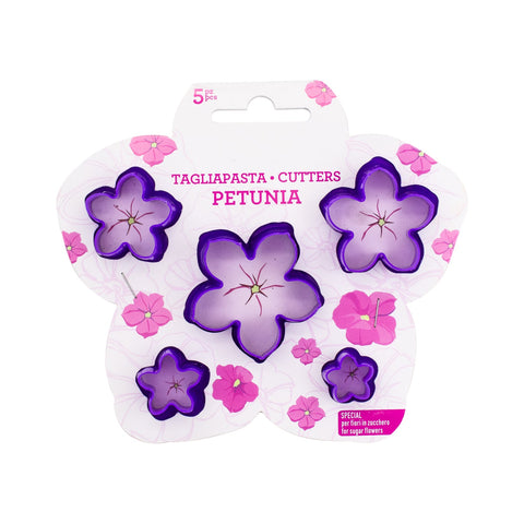 Juego de cortadores flor de petunia