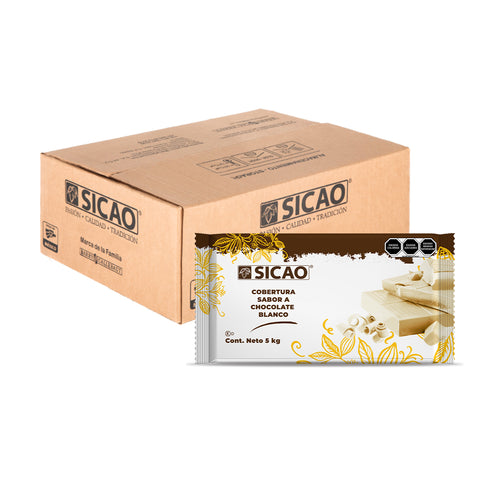 Sicao® Marqueta Sabor Chocolate Blanco